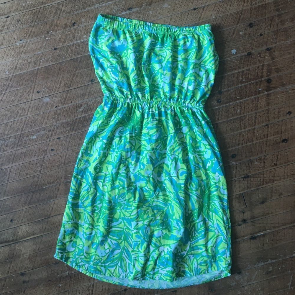 Lilly Pulitzer Fresh Citrus Green Parrot Windsor - Picture 3 of 3